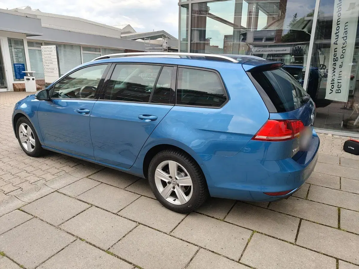 Gebraucht VW Golf VII 2013 Blau Kombi