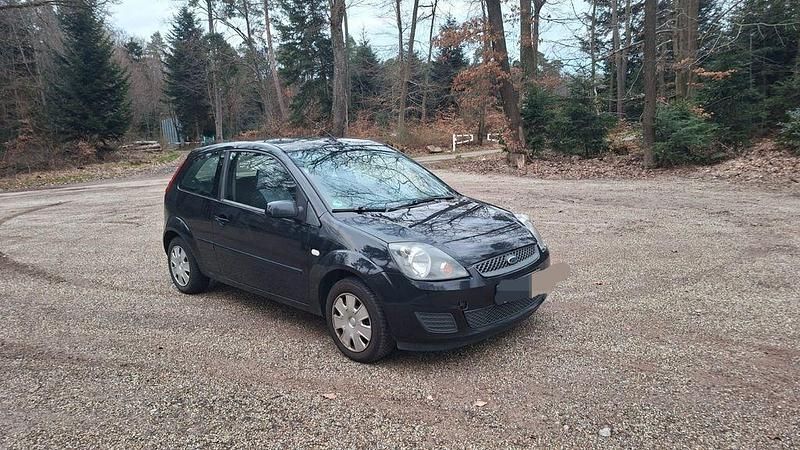 Gebraucht Ford Fiesta Style 80 PS (58 kW) 2008 Schwarz Kleinwagen