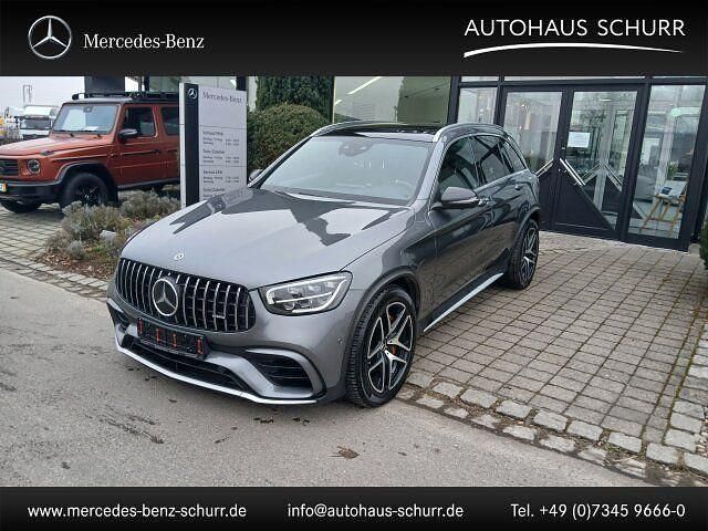 Selenitgrau lack (metallic) Gebraucht 2022 Mercedes GLC63 AMG AMG SUV | 48.500 € (Fairer Preis) - Bild 1/4