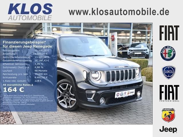 Gebraucht Jeep Renegade Limited 120 PS (88 kW) 2020 Schwarz SUV