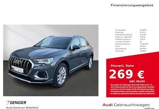 Gebraucht Audi Q3 Advanced Plus 150 PS (110 kW) 2023 Nanograu metallic SUV