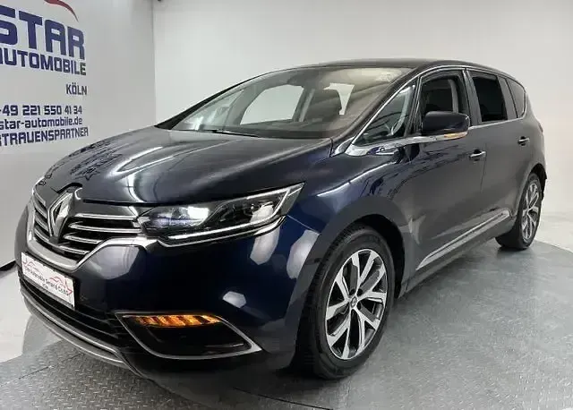 Gebraucht Renault Espace Intens 200 PS (147 kW) 2015 Schwarz Van / Kleinbus