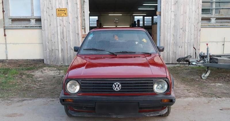 Gebraucht VW Golf II 1987 Rot Kleinwagen