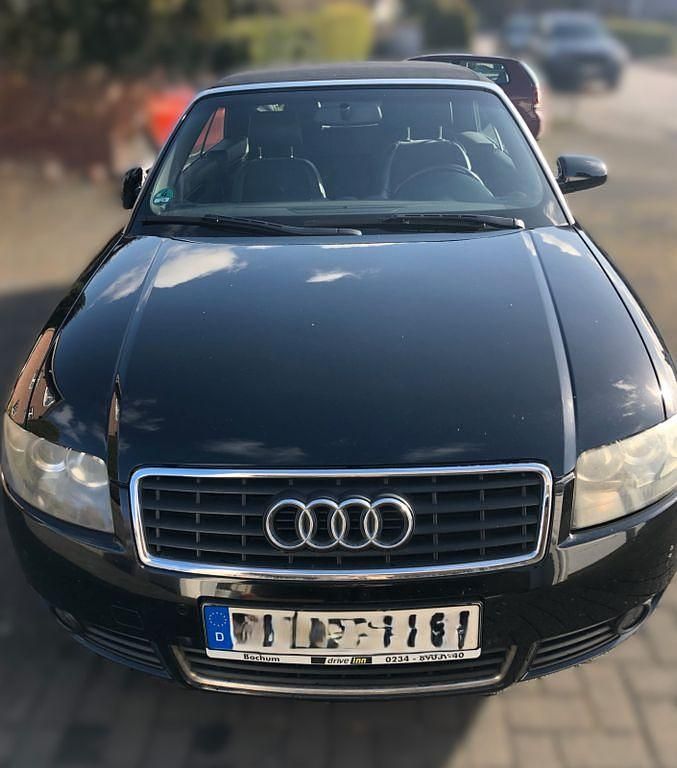 Gebraucht Audi A4 Cabriolet 163 PS (119 kW) 2004 Schwarz Cabrio