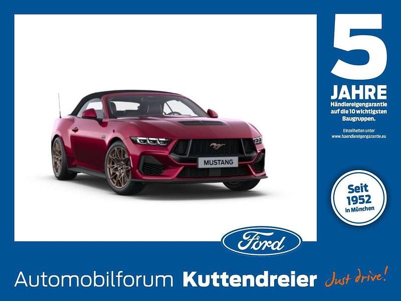 Molten magenta metallic Neu 2025 Ford Mustang GT Convertible Cabrio | 58.600 € (Guter Preis) - Bild 1/3