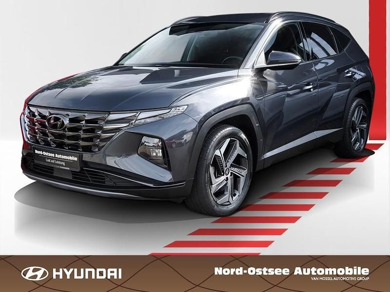 Dark knight / mic Gebraucht 2022 Hyundai Tucson Trend SUV | 27.990 € (Fairer Preis) - Bild 1/4