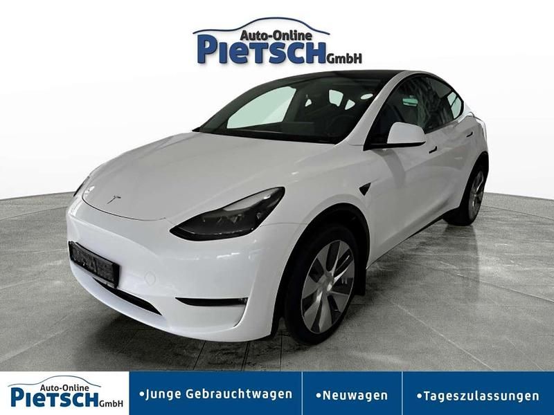 Peal white multi coat Gebraucht 2022 Tesla Model Y SUV | 48.500 € - Bild 1/4