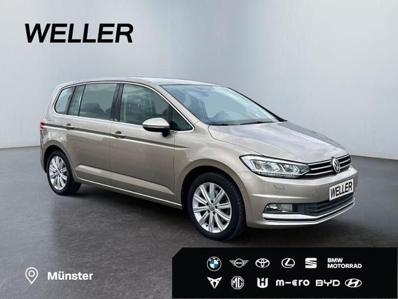 Gebraucht VW Touran Highline 150 PS (110 kW) 2016 Beige Van / Kleinbus
