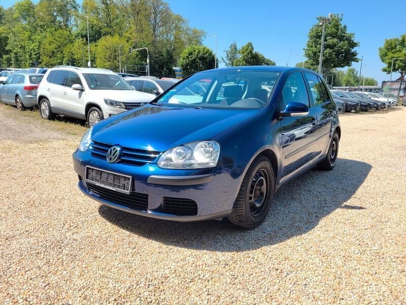 Blau Gebraucht 2006 VW Golf V Trendline Limousine | 1.480 € (Superpreis) - Bild 1/4