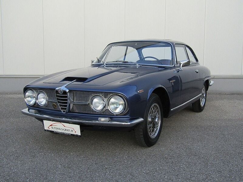 Blau Gebraucht 1962 Alfa Romeo 2600 Sprint Coupé | 59.700 € - Bild 1/4