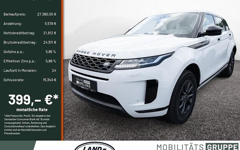 Fuji white Gebraucht 2020 Land Rover Range Rover evoque S SUV | 27.390 € (Guter Preis) - Bild 1/4