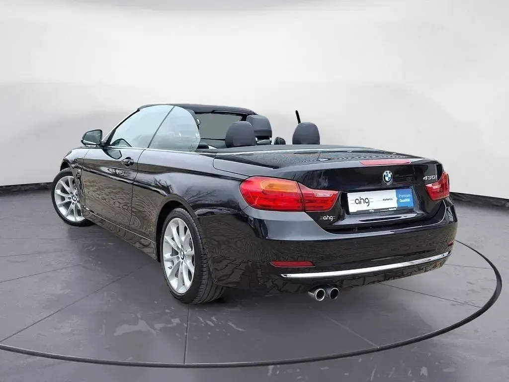 Gebraucht BMW 430 Cabriolet Luxury Line 252 PS (185 kW) 2017 Schwarz Cabrio