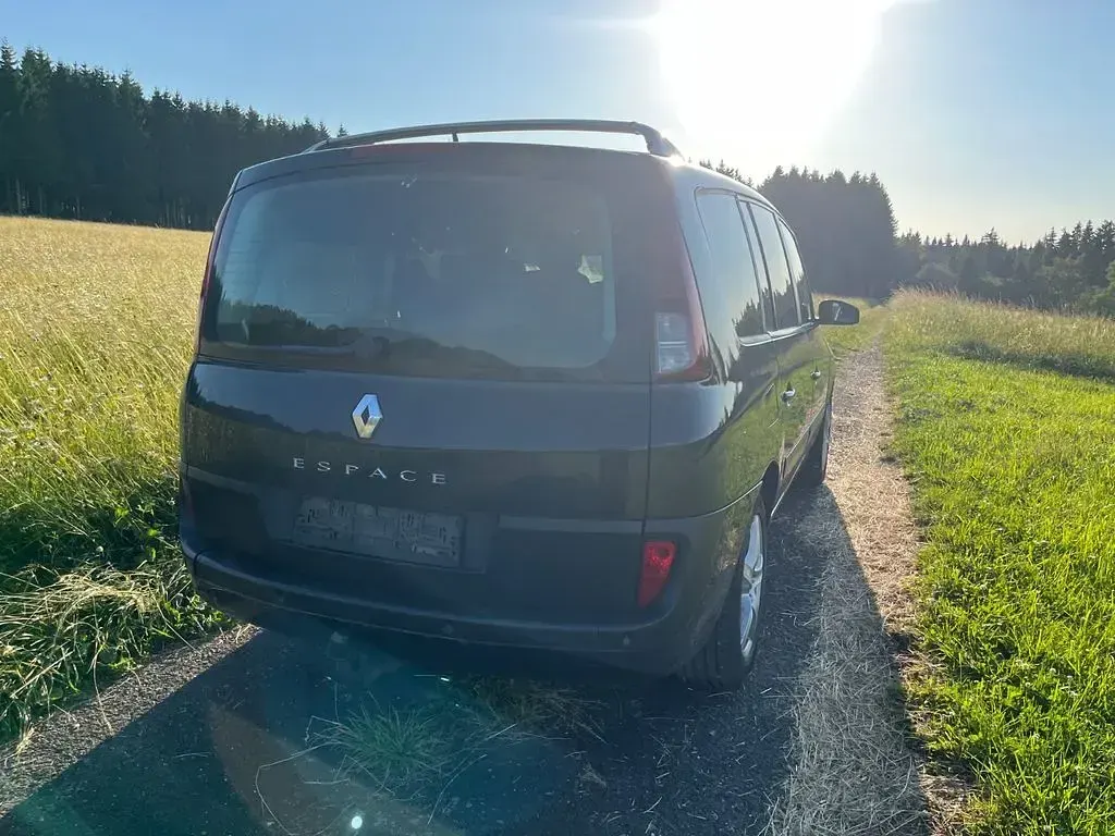 Gebraucht Renault Espace Dynamique 150 PS (110 kW) 2009 Schwarz Van / Kleinbus