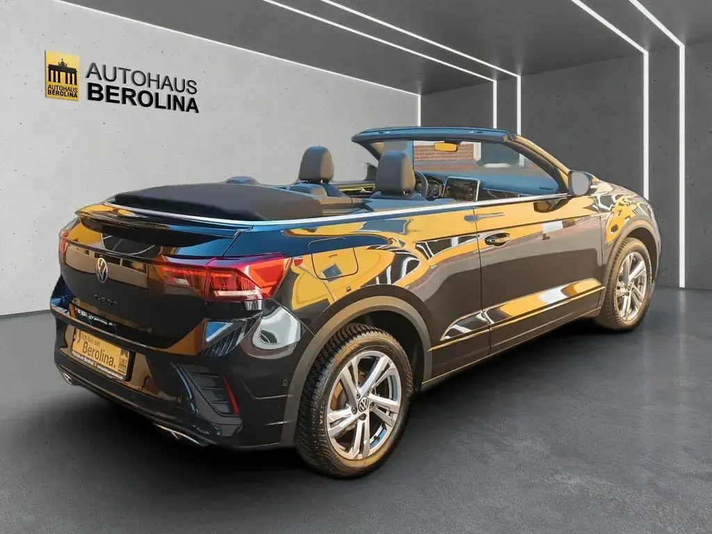 Gebraucht VW T-Roc Cabriolet IQ Drive 150 PS (110 kW) 2025 Schwarz Cabrio