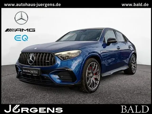 Gebraucht Mercedes GLC63 AMG AMG 476 PS (350 kW) 2024 Metalliclack spektralblau SUV