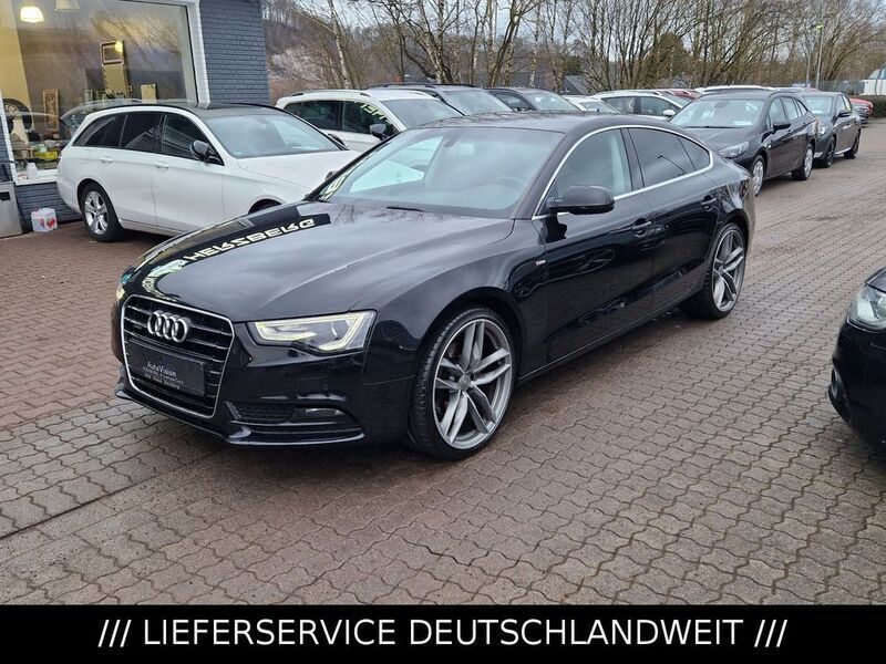 Schwarz Gebraucht 2016 Audi A5 Sportback S-Line Limousine | 16.950 € (Guter Preis) - Bild 1/4