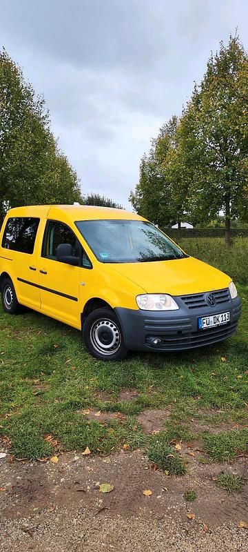 Gelb Gebraucht 2006 VW Caddy Van / Kleinbus | 3.600 € (Superpreis) - Bild 1/4