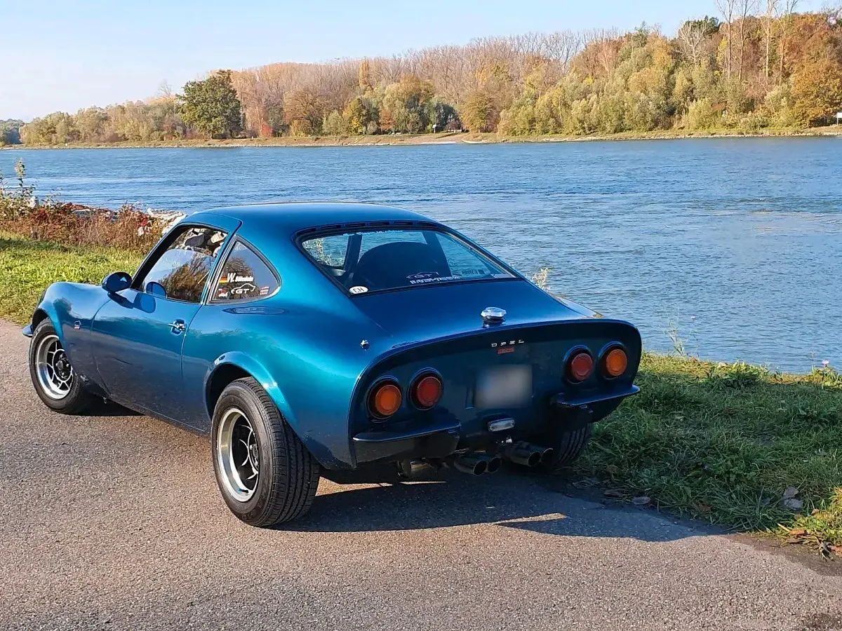 Gebraucht Opel GT 116 PS (85 kW) 1973 Blau Coupé