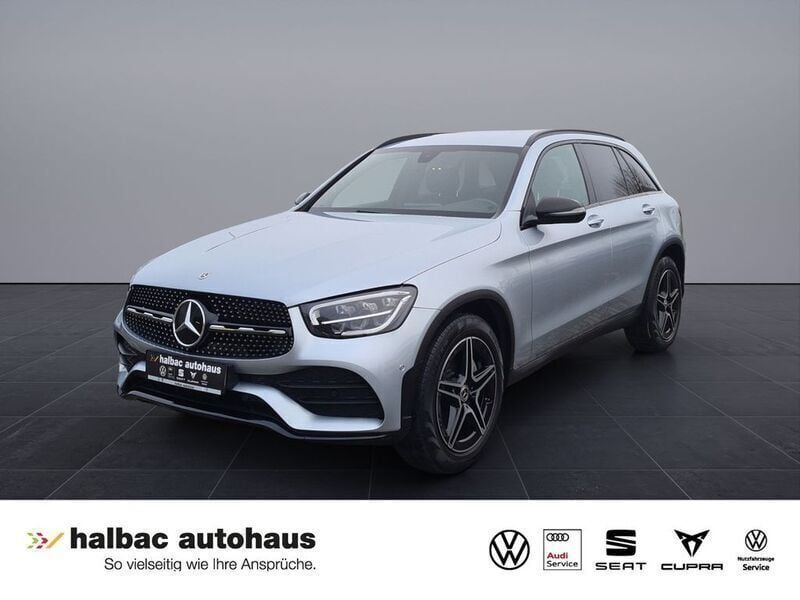 Silber Gebraucht 2023 Mercedes GLC300 AMG line SUV | 46.920 € (Superpreis) - Bild 1/4