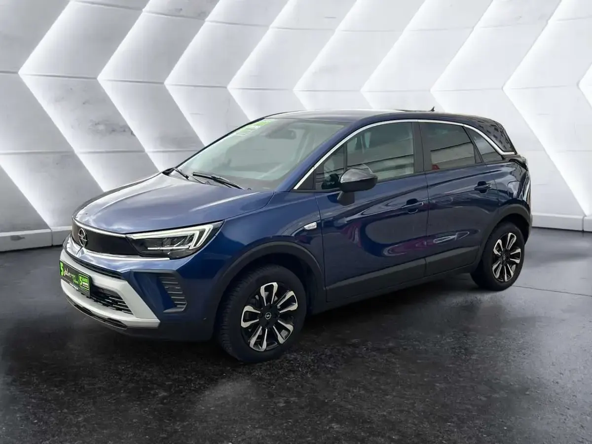 Gebraucht Opel Crossland Elegance 131 PS (96 kW) 2023 Lackierung nautic blue met/met SUV