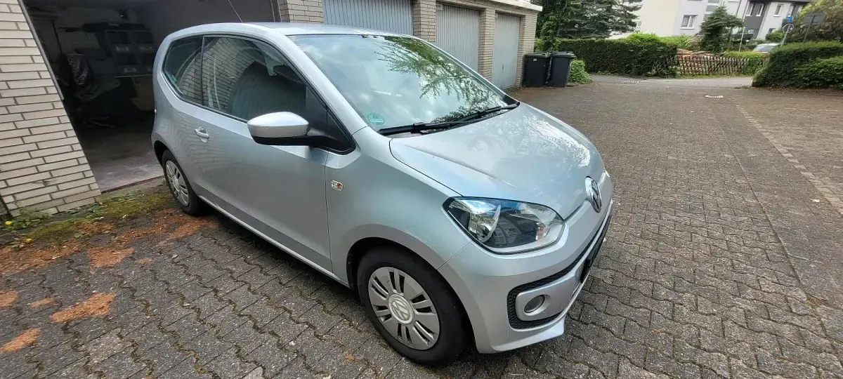 Używany VW up! take up! 60 KM (44 kW) 2013 Srebrny Hatchback