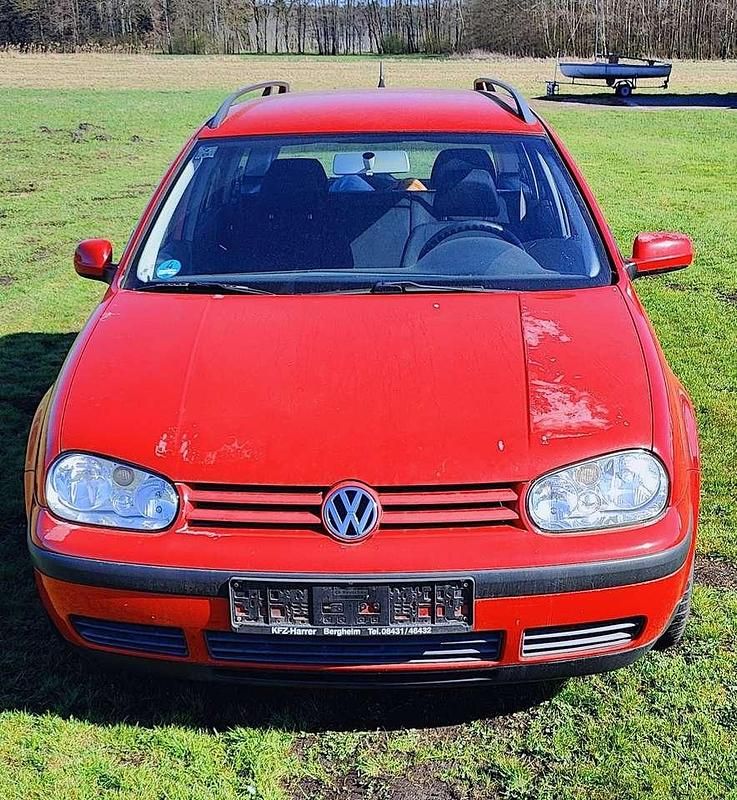 Rot Gebraucht 2000 VW Golf IV Kombi | 2.200 € (Teuer) - Bild 1/4