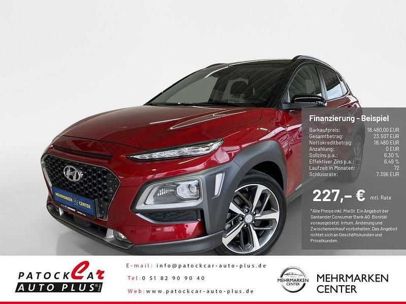 Rot Gebraucht 2018 Hyundai Kona Trend SUV | 18.480 € (Fairer Preis) - Bild 1/4