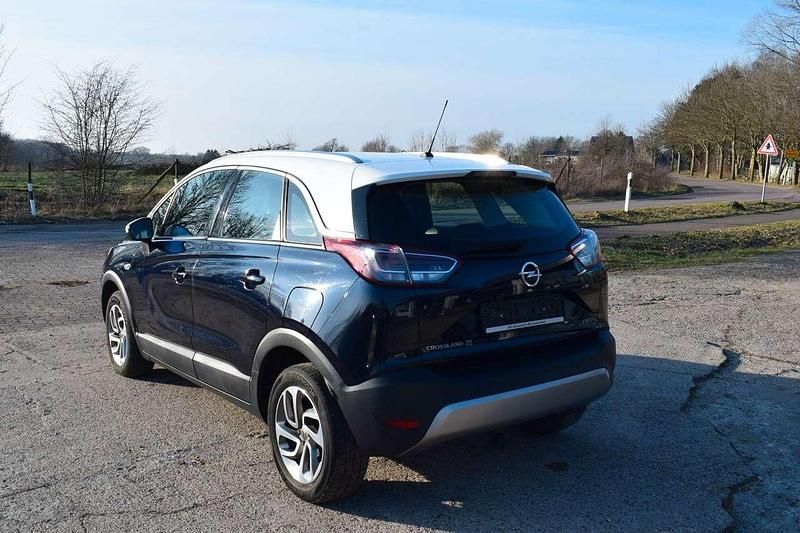 Gebraucht Opel Crossland X Design Edition 131 PS (96 kW) 2018 Tiefsee blau SUV