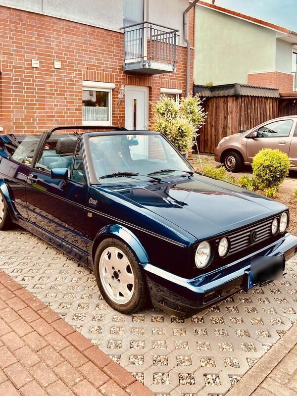Blau Gebraucht 1993 VW Golf Cabriolet Cabrio | 13.000 € - Bild 1/4