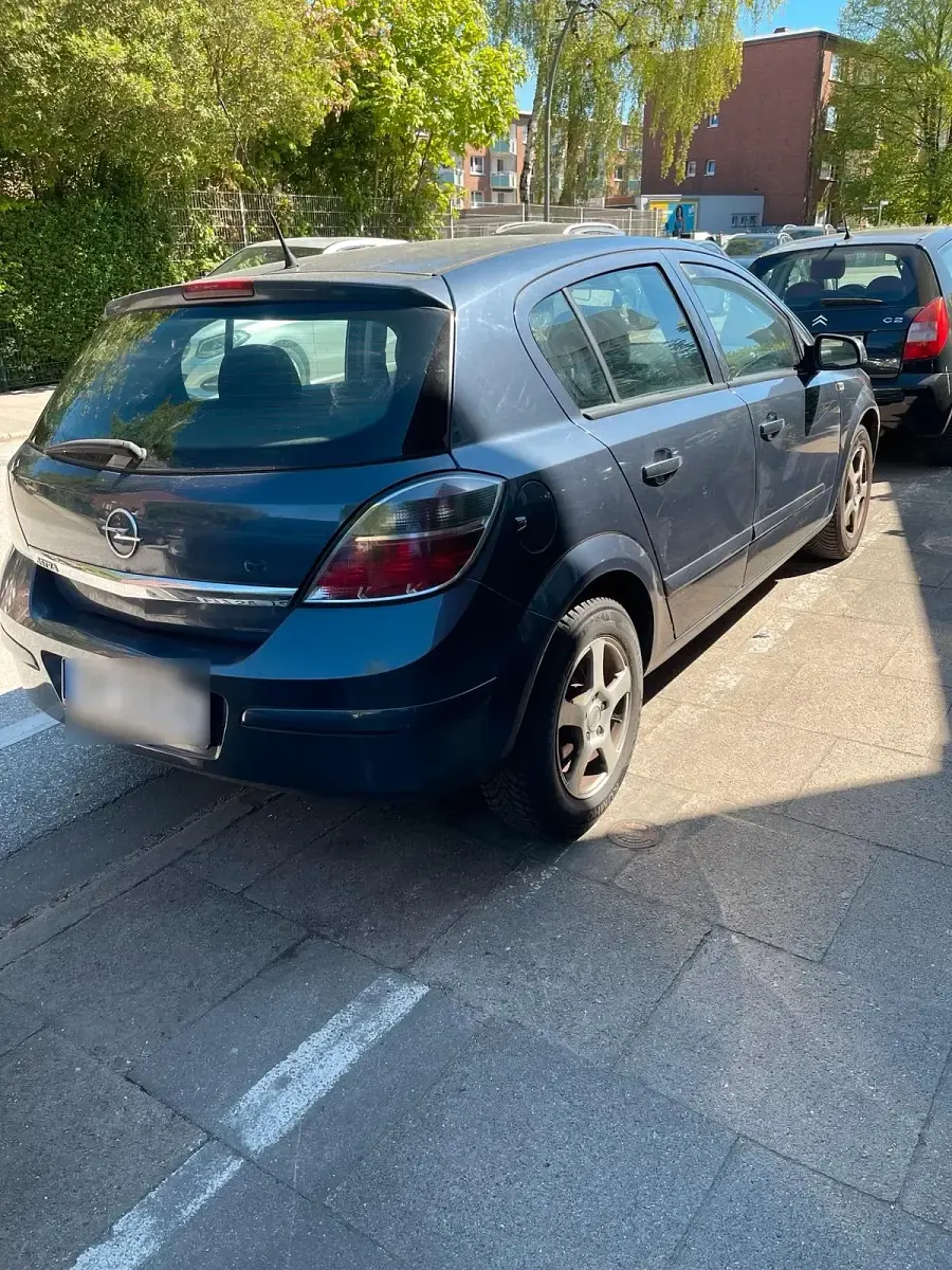 Gebraucht Opel Astra 2008 Blau Kleinwagen