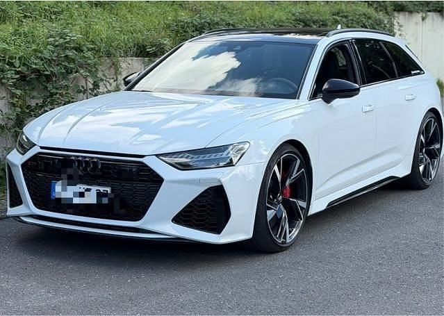 Weiß Gebraucht 2019 Audi RS6 Kombi | 80.900 € (Teuer) - Bild 1/4