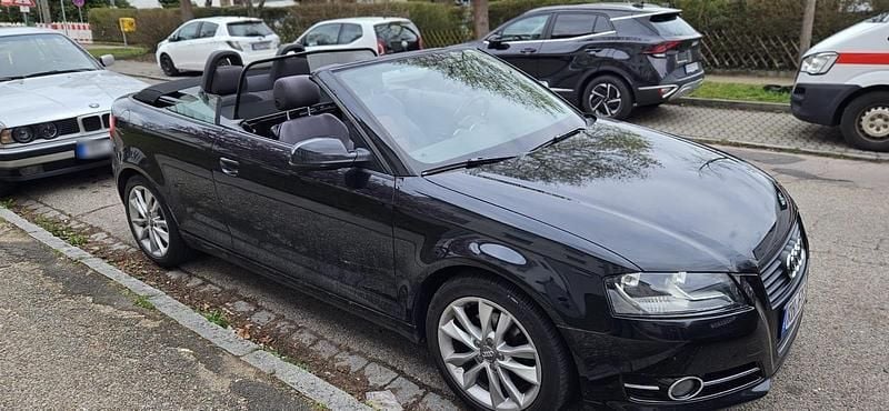 Gebraucht Audi A3 Cabriolet 120 PS (88 kW) 2012 Schwarz Cabrio