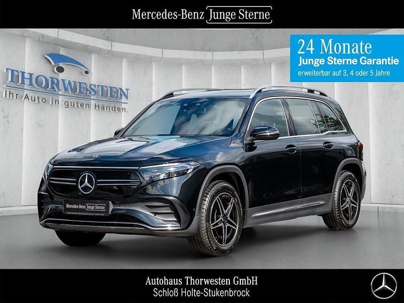 Lack kosmosschwarz Gebraucht 2023 Mercedes EQB250 AMG line SUV | 31.690 € (Fairer Preis) - Bild 1/4