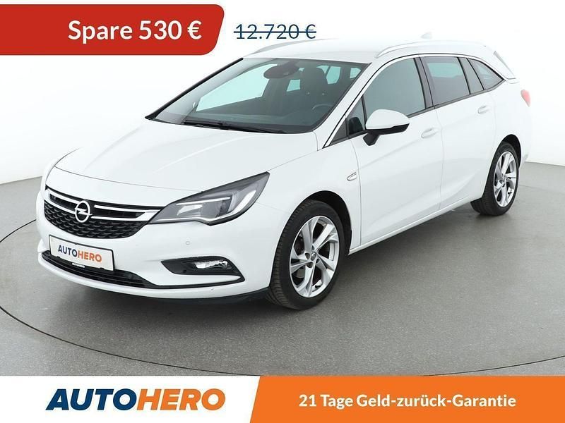 Weiß Gebraucht 2017 Opel Astra Dynamic Kombi | 12.190 € (Fairer Preis) - Bild 1/3