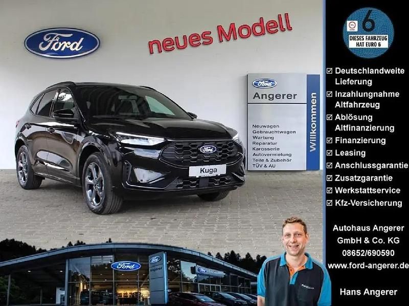 Agate black metallic Gebraucht 2024 Ford Kuga ST-Line SUV | 37.990 € (Etwas zu teuer) - Bild 1/4