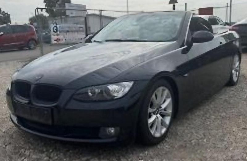 Schwarz Gebraucht 2008 BMW 320 Cabriolet Cabrio | 7.499 € (Superpreis) - Bild 1/4