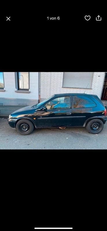 Gebraucht Opel Corsa 90 PS (66 kW) 2000 Schwarz Kleinwagen