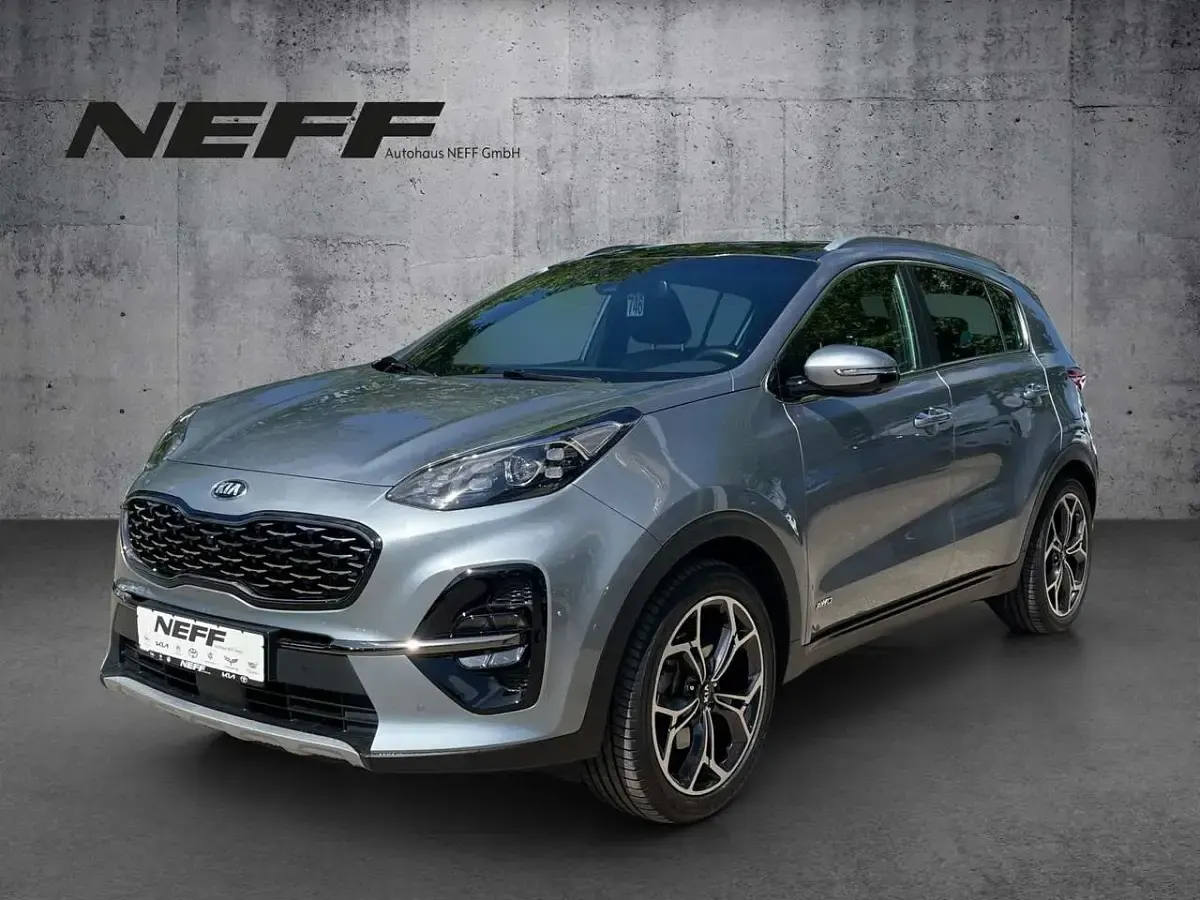 Gebraucht Kia Sportage GT-Line 177 PS (130 kW) 2021 Lunarsilber SUV