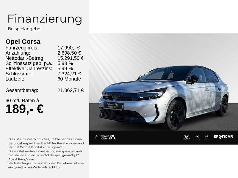 Gebraucht Opel Corsa 136 PS (100 kW) 2025 Grau/typ aussenverkleidung met Kleinwagen