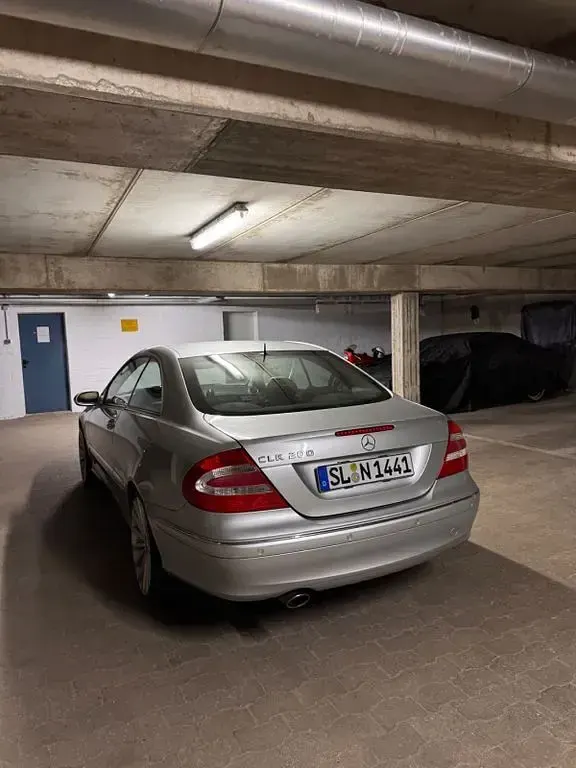 Gebraucht Mercedes CLK200 Elegance 164 PS (120 kW) 2005 Silber Coupé