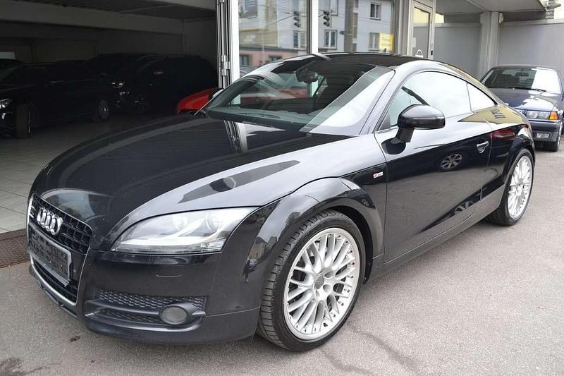 Schwarz Gebraucht 2007 Audi TT S-Line Coupé | 8.900 € - Bild 1/4