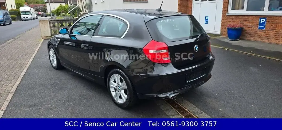 Gebraucht BMW 116 122 PS (89 kW) 2008 Black sapphire metallic Kleinwagen