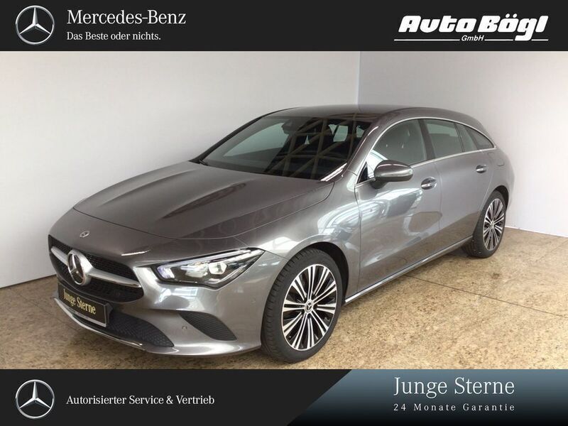 Lack mountaingrau Gebraucht 2023 Mercedes CLA180 Shooting Brake Progressive Kombi | 27.990 € (Fairer Preis) - Bild 1/4