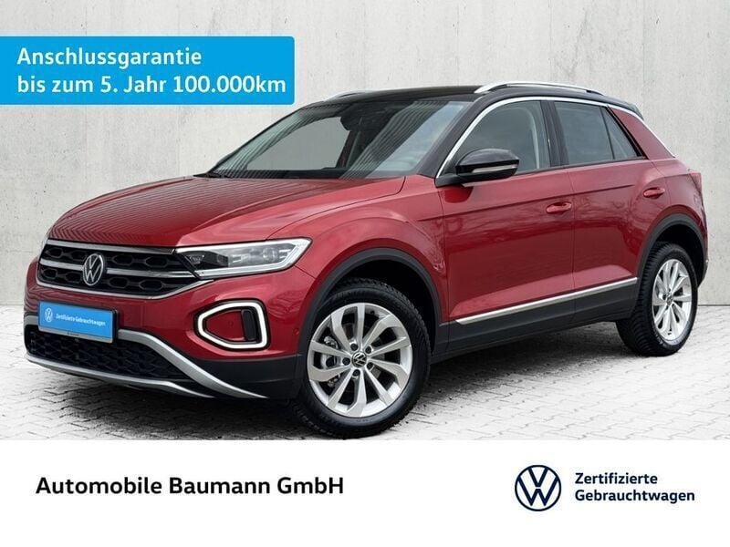 Rot Gebraucht 2024 VW T-Roc Style SUV | 25.850 € (Fairer Preis) - Bild 1/4