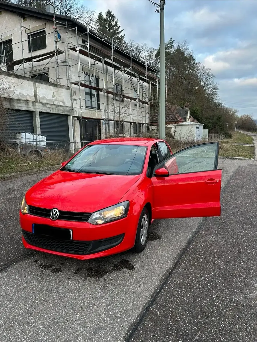 Gebraucht VW Polo 2014 Rot Kleinwagen