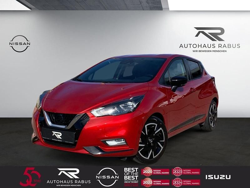 Rot Gebraucht 2022 Nissan Micra Kleinwagen | 15.989 € (Fairer Preis) - Bild 1/4