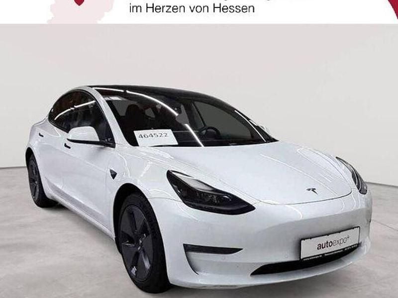 Pearl white multicoat Gebraucht 2021 Tesla Model 3 Limousine | 25.290 € (Guter Preis) - Bild 1/4