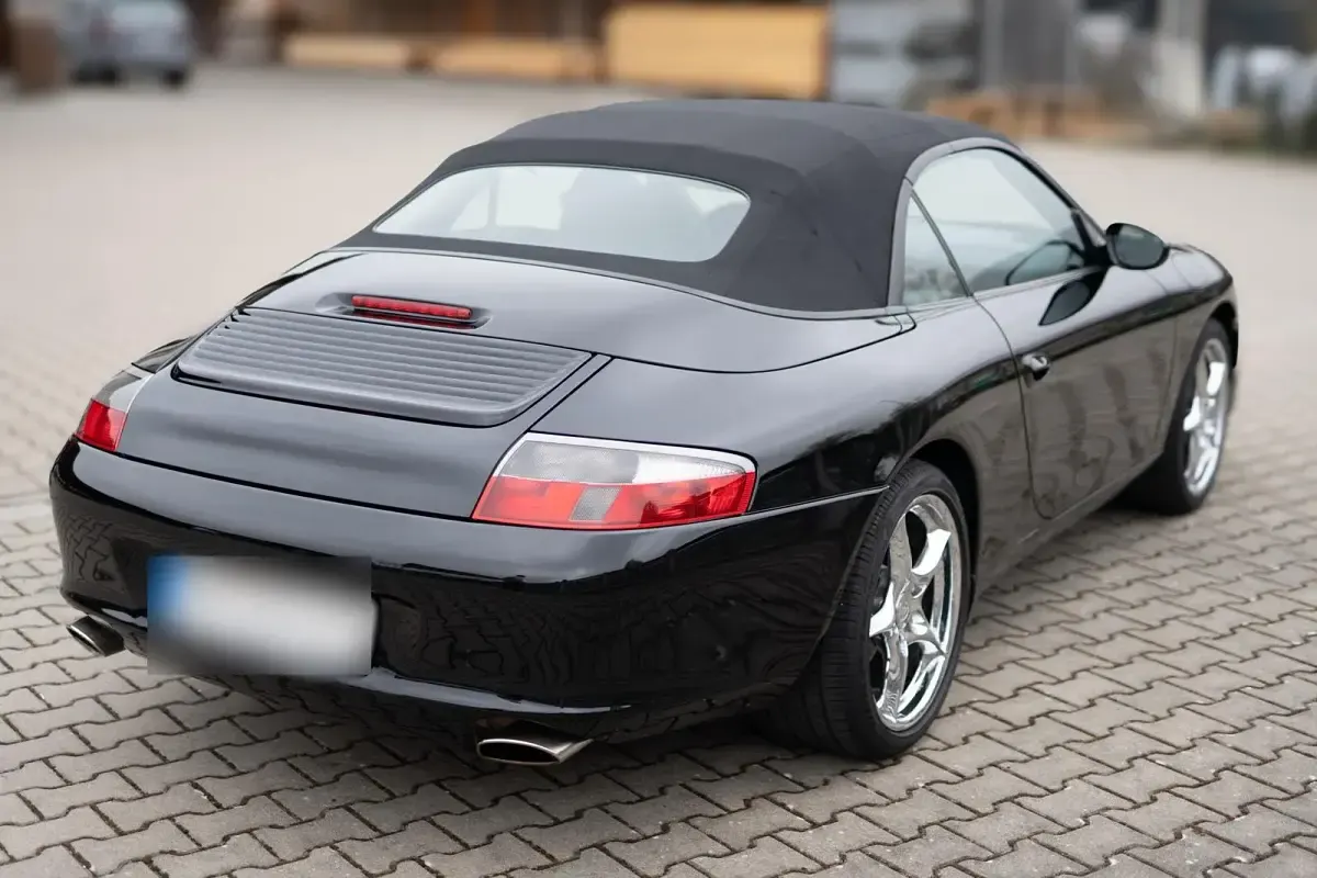 Gebraucht Porsche 996 320 PS (235 kW) 2002 Schwarz Cabrio