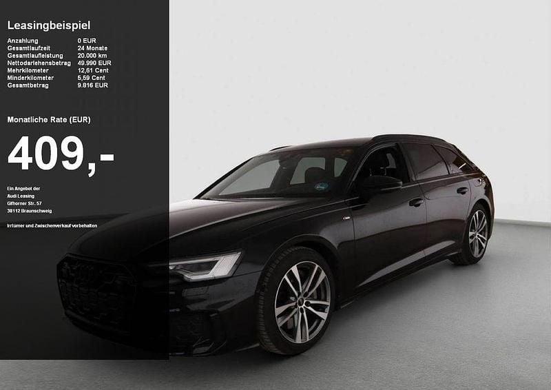 Schwarz Gebraucht 2025 Audi A6 S-Line Kombi | 49.540 € (Superpreis) - Bild 1/4