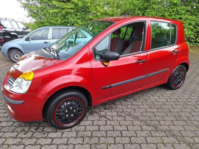 Rot Gebraucht 2005 Renault Modus Van / Kleinbus | 1.999 € (Etwas zu teuer) - Bild 1/4
